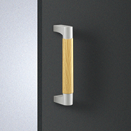 Door Handle - L206mm -ABS, Grain, Light